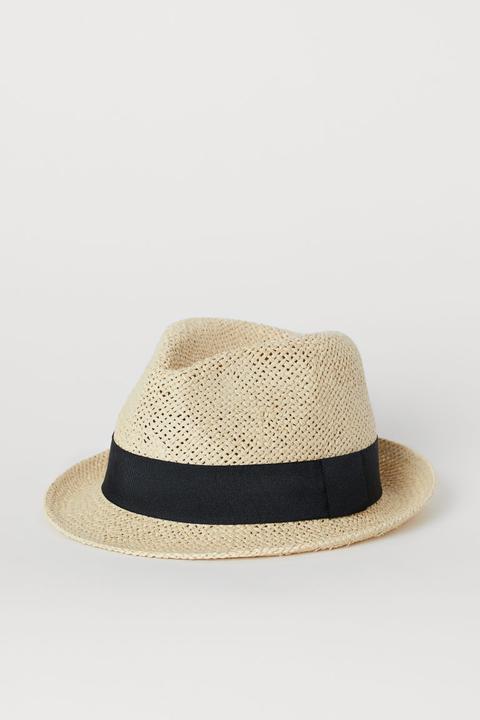 H & M - Cappello In Paglia - Beige