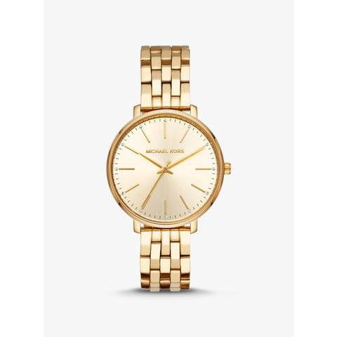 Mkreloj Pyper En Tono Dorado - Dorado(dorado) - Michael Kors