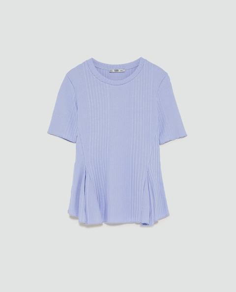 T-shirt Con Baschina