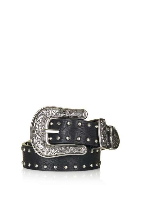 Pu Studded Western Belt