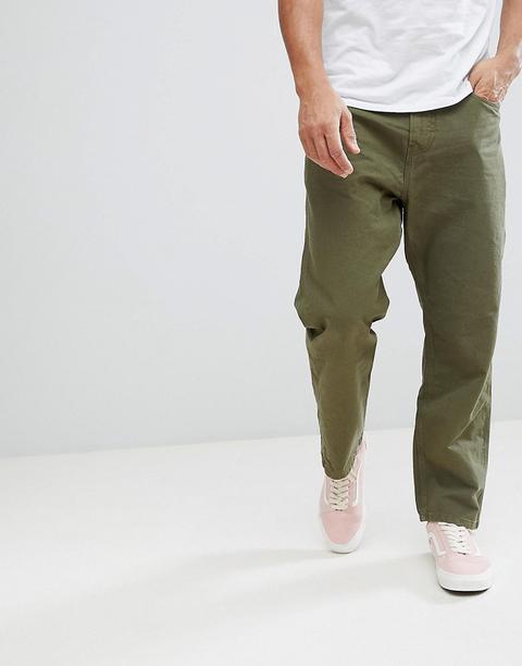 Carhartt Wip - Toledo - Gerade Geschnittene Hose In Grün - Grün