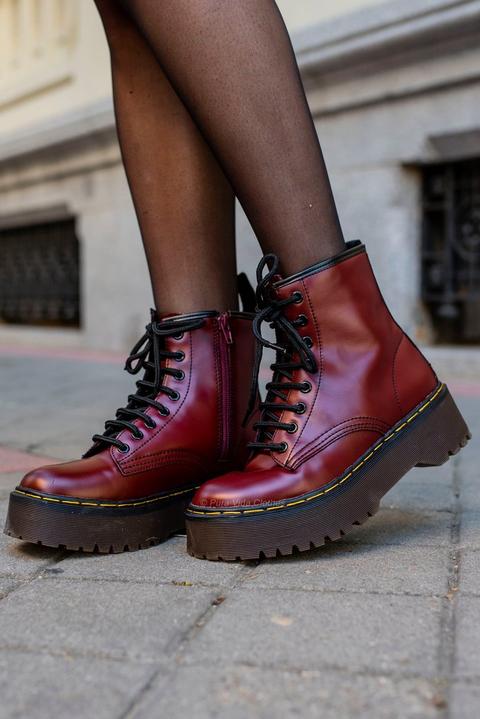Botas Army Burdeos