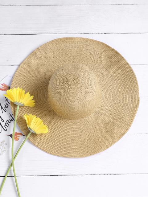 Sombrero De Paja Para La Playa