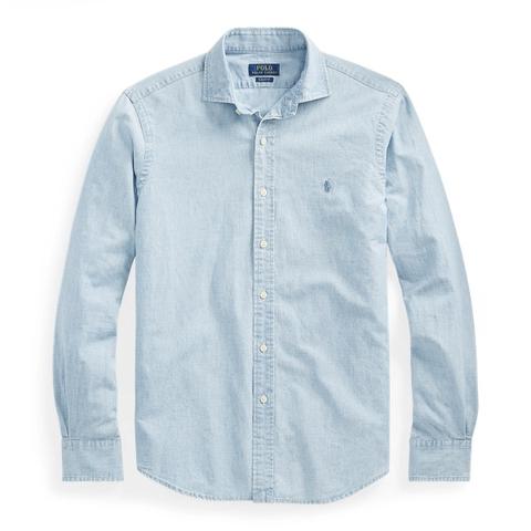 Camisa De Cambray Slim Fit