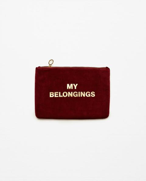 Bolso Soft Velvet