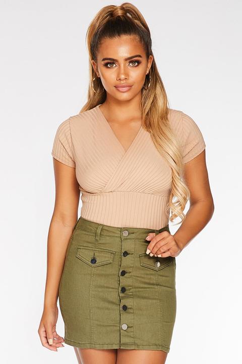 Khaki pencil hotsell skirt quiz