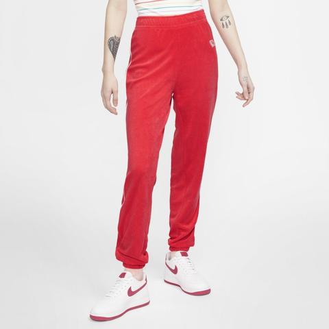 Nike Sportswear Pantalón - Mujer - Rojo