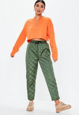 Matelassé Vert Kaki