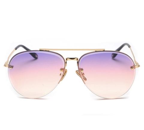 Mexico Aviator Suglasses - Rainbow Tint