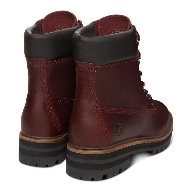 timberland femme bordeau