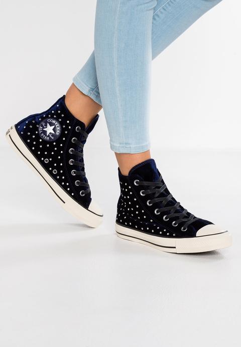 Chuck Taylor All Star Hi Velvet Studs - Sneakers Alte