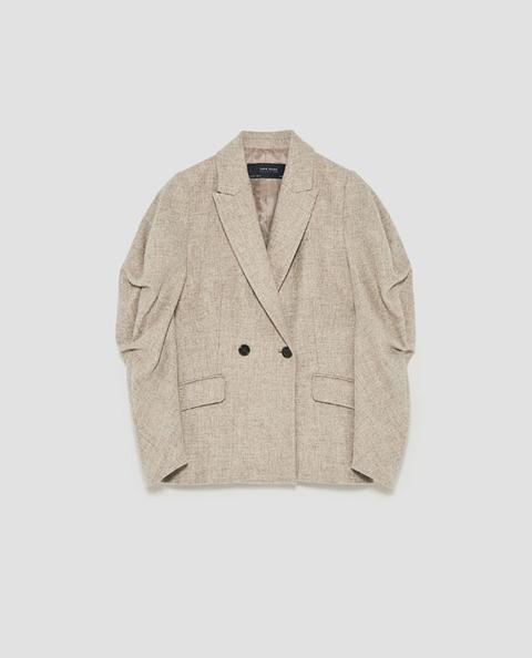 Blazer Lana Maniche Volume