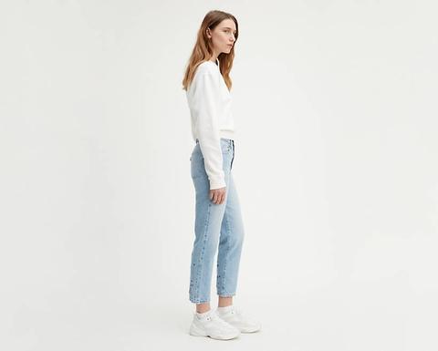 Levi's® Made & Crafted® 501® Crop Jeans Bleu / Early Morning from Levi's on  21 Buttons
