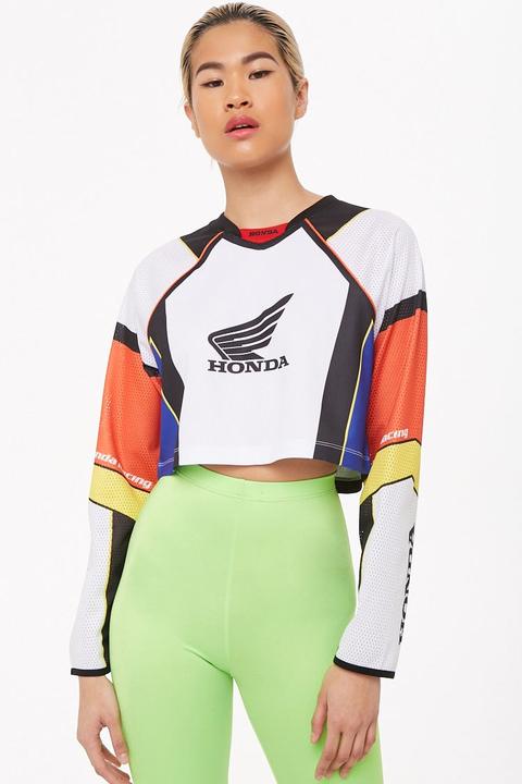 forever 21 honda crop top