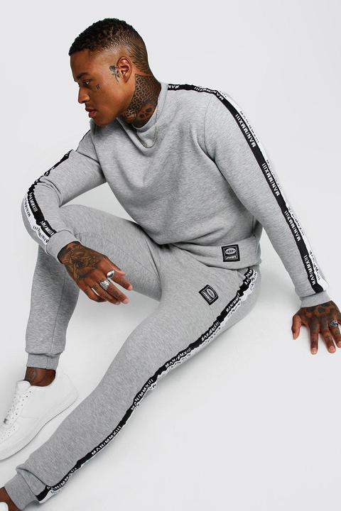 tape tracksuit mens