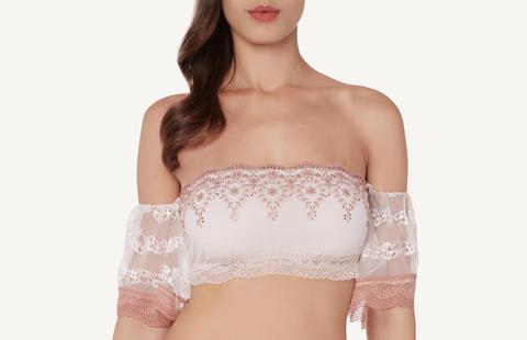 Top Bra Marine Crochet