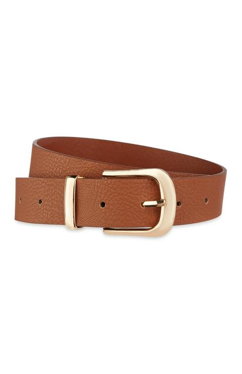 Tan Jean Belt