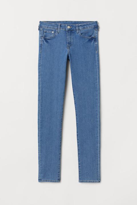 Skinny Low Jeans - Azul