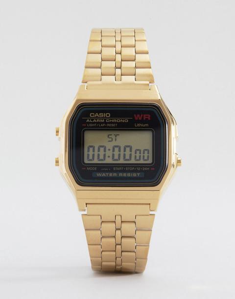 Casio A159wgea-1ef Gold Digital Watch