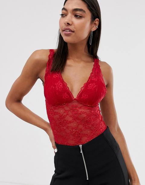 Minimum - Top In Pizzo - Rosso