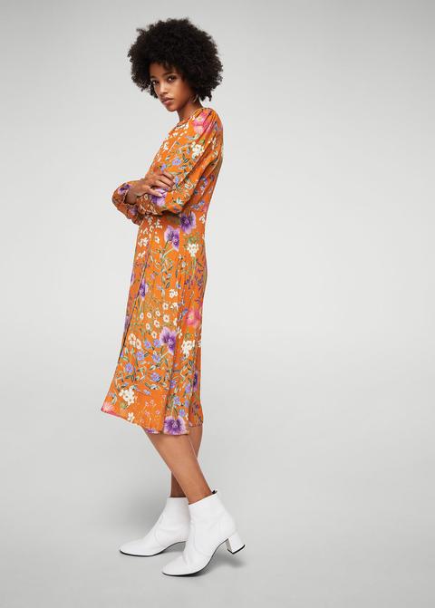 Vestido Cruzado Floral