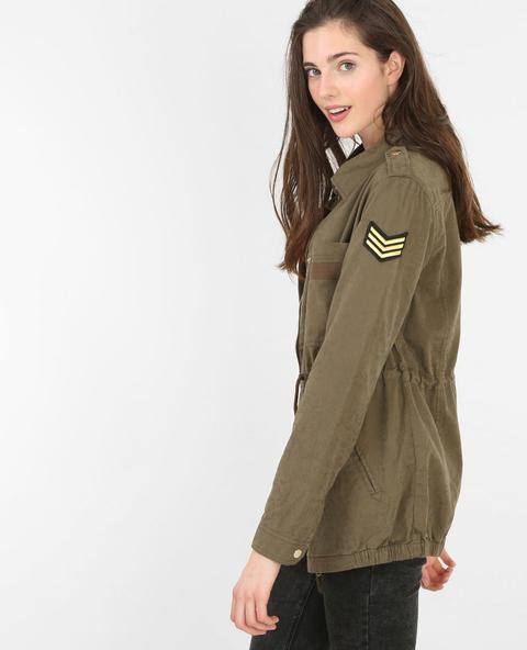 Parka Estilo Militar