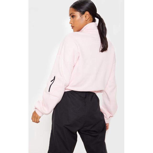 baby pink oversized jumper