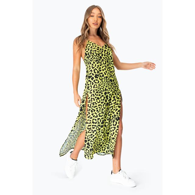 Hype Neon Leopard Women's Maxi Dress 