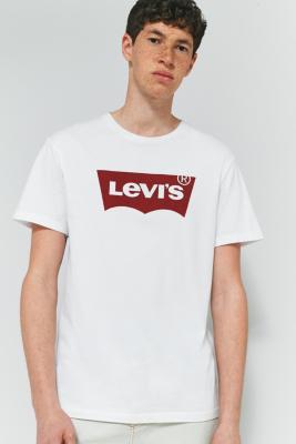 Levi's White Batwing T-shirt - Mens S