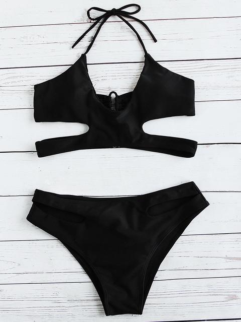 Nero Estirpare Halter Bikini