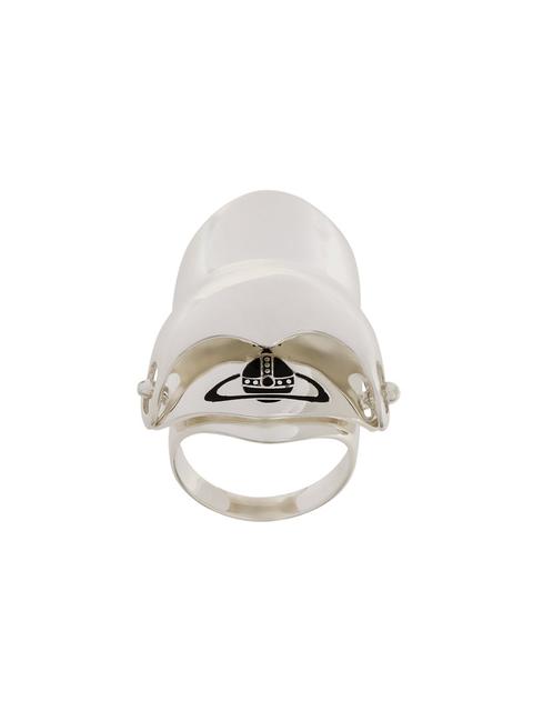 Vivienne Westwood Armour Knuckle Ring, $239, farfetch.com