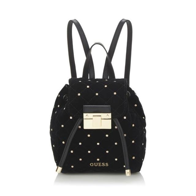 cornelia velvet mini backpack