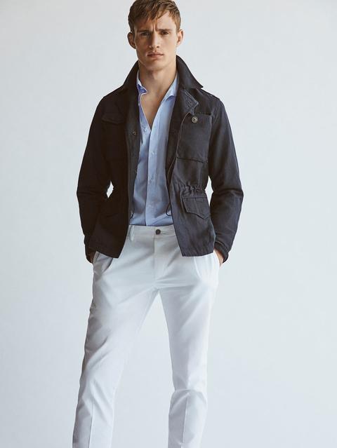 Chaqueta Estilo Sahariana