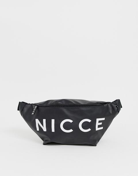 nicce bum bag black