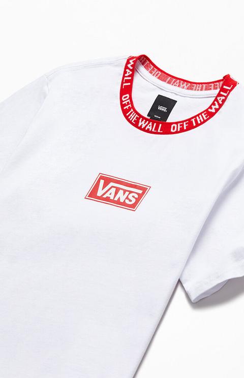 vans box logo tee