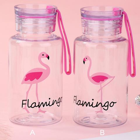 Bottiglia D'acqua Con Stampa Flamingo 1 Pezzo