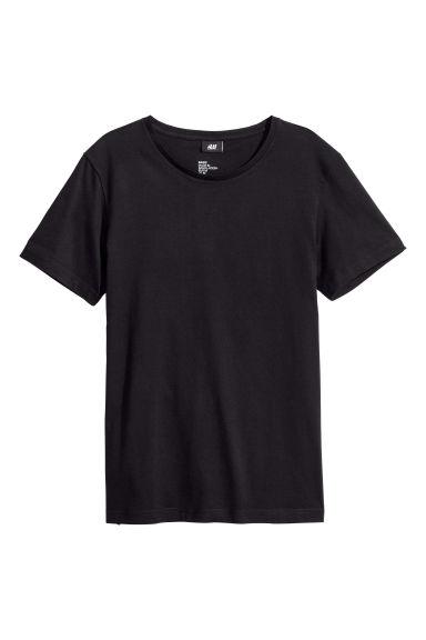 Camiseta Regular Fit - Negro