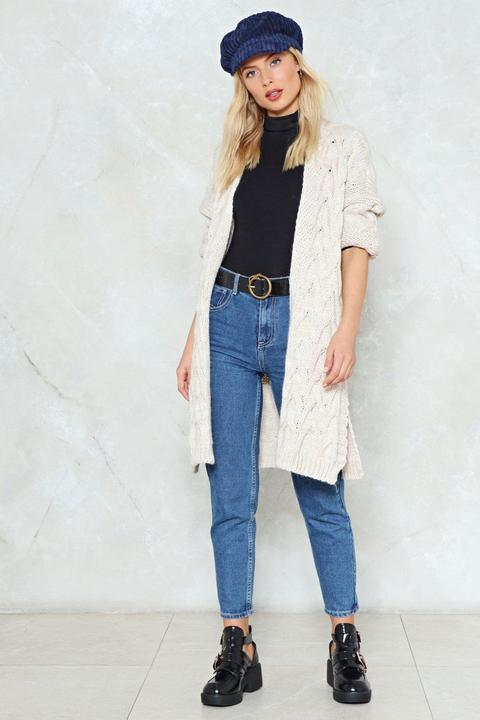 Get Knit Done Longline Cardigan