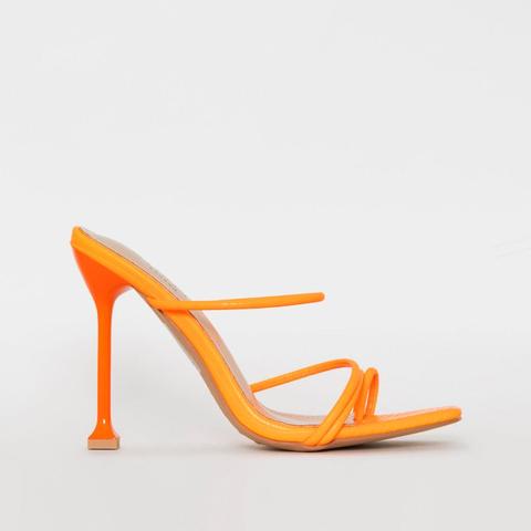 orange snake heels
