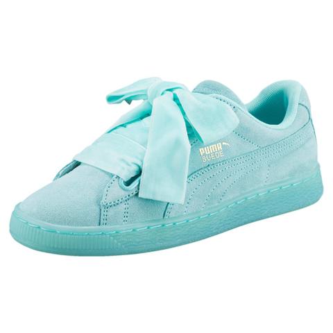 Zapatillas De Mujer Suede Heart Reset