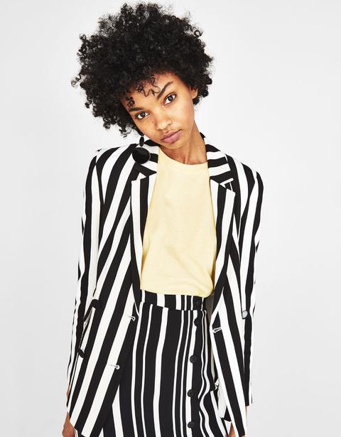 Striped Blazer