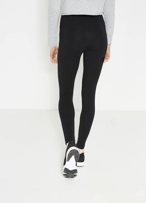 Leggings In Cotone Stretch