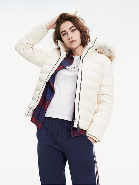 Anorak plumas largo mujer Clearance