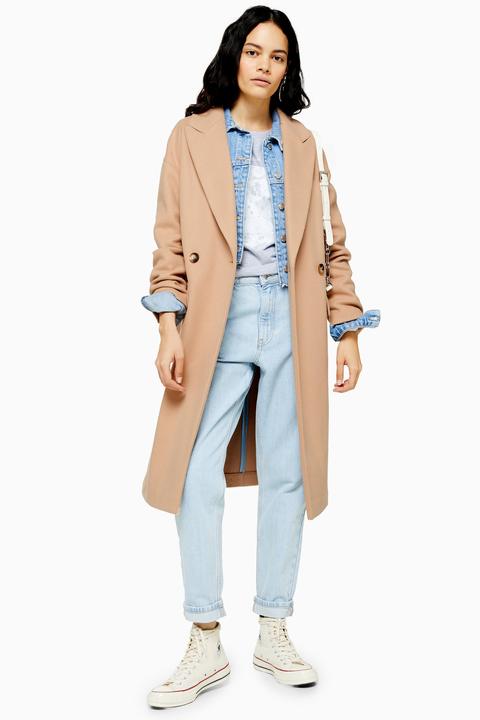 camel duster coat womens