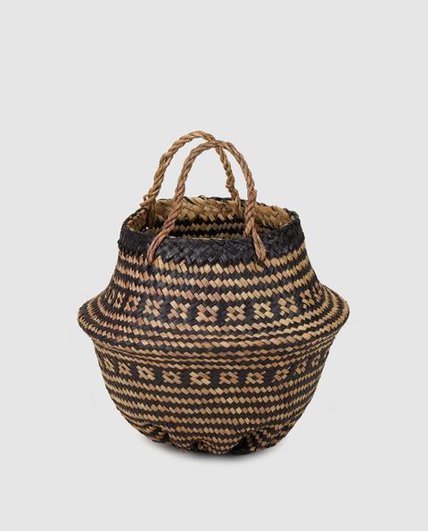 Bass 10 - Bolso De Paja De Niña Bicolor
