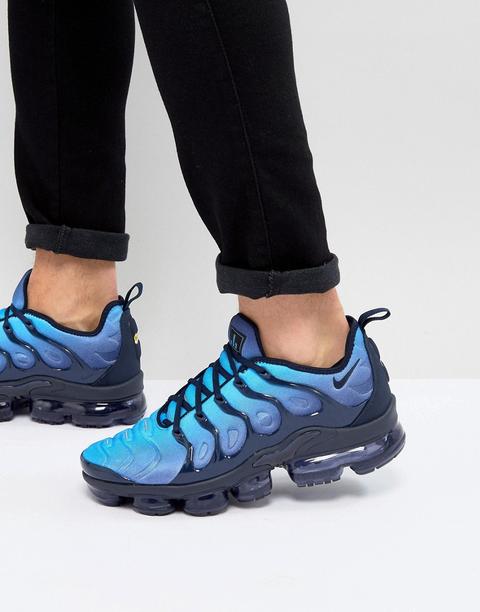 Nike Air - Vapormax Plus - Scarpe Da Ginnastica Blu 924453-401 - Navy