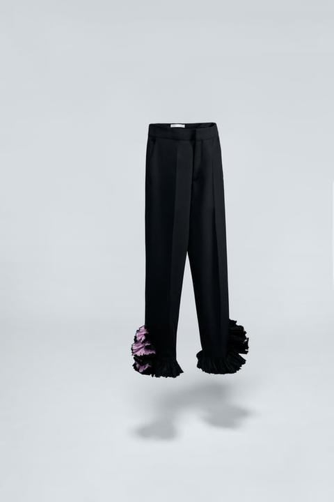 Pantalón Volante de Zara en Buttons