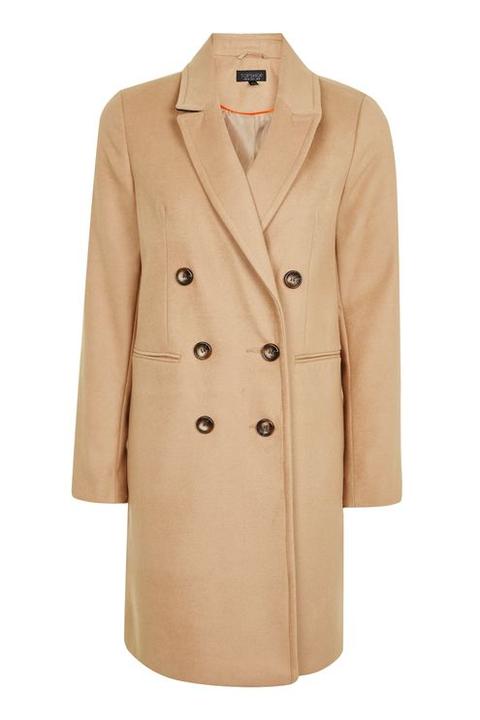 Double Breasted Crombie Coat - New In This Week - New In