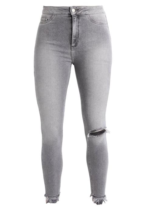 New Look Vanessa Disco Jeans Skinny Fit Dark Grey