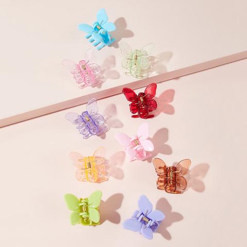 10pcs Butterfly Decor Hair Clip